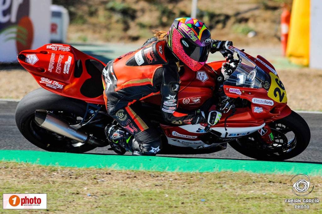 Mari Calero #26, piloto de motociclismo