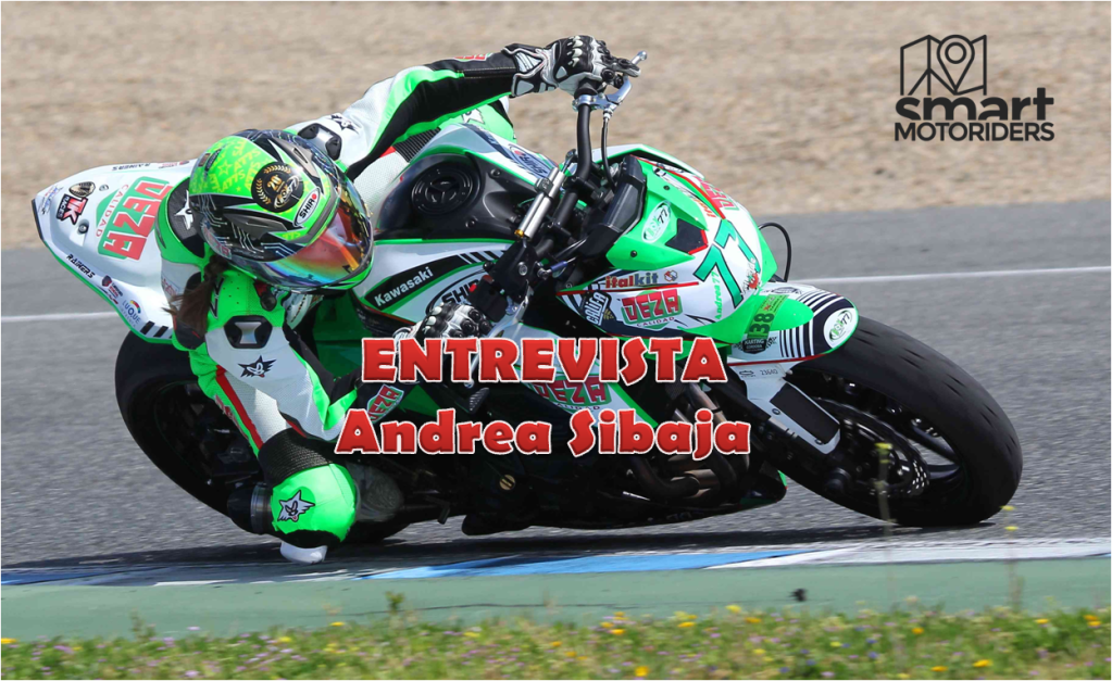 Andrea Sibaja, piloto&nbsp;CEV