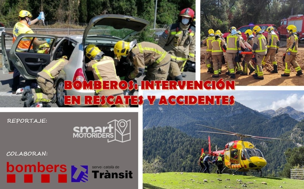 Bomberos: intervención en rescates y accidentes