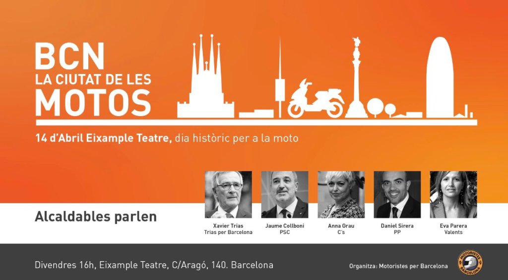 Apoyo a la moto en Barcelona?